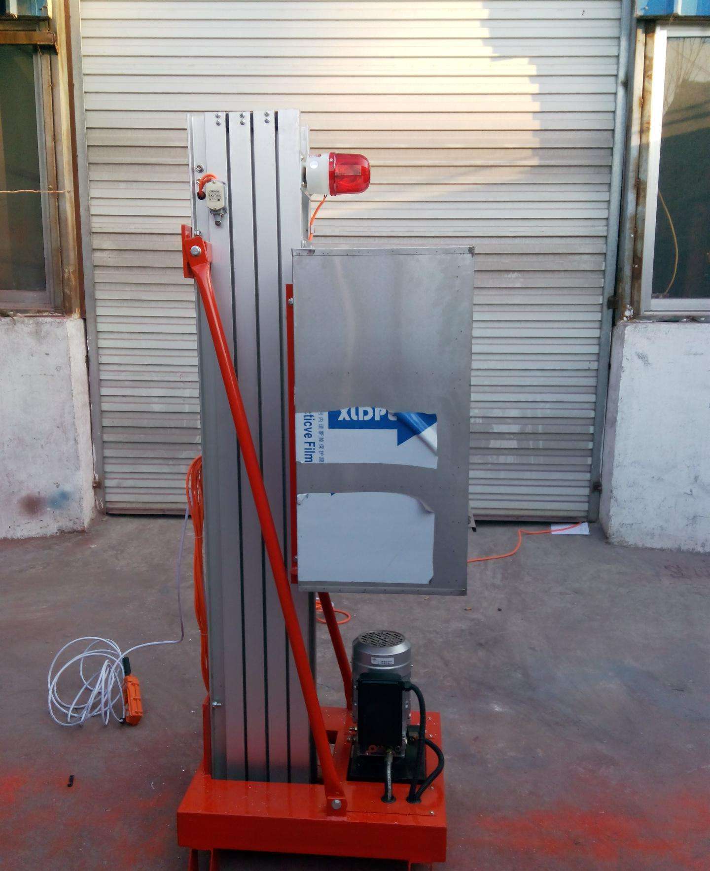 铝合金升降机图片(铝合金式升降机价格)