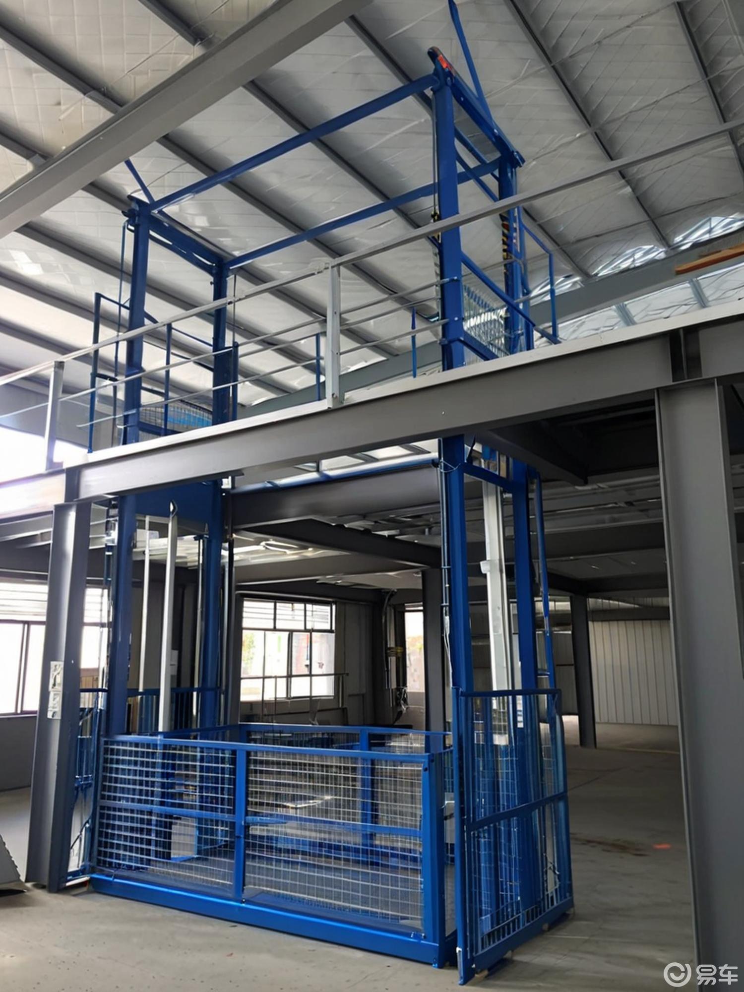 液压升降货梯超载毁机器！限载红线是保命符